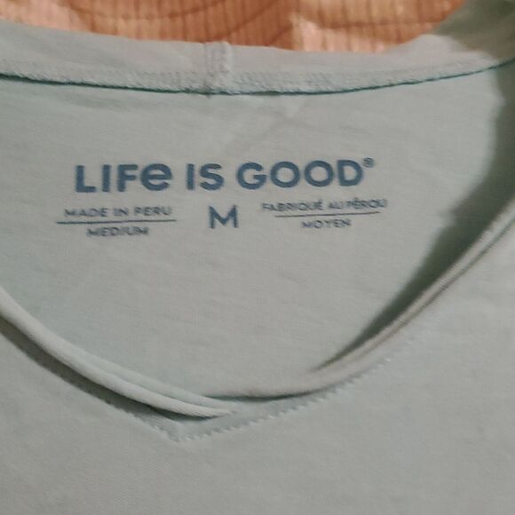 LIFE IS GOOD HOODIE M - Picture 2 of 6
